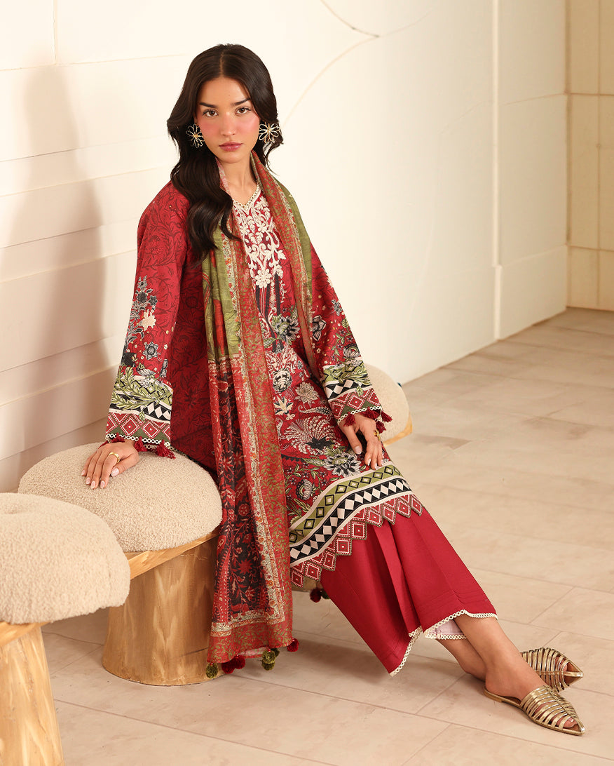 Pareesa Printed Cambric By Roheenaz