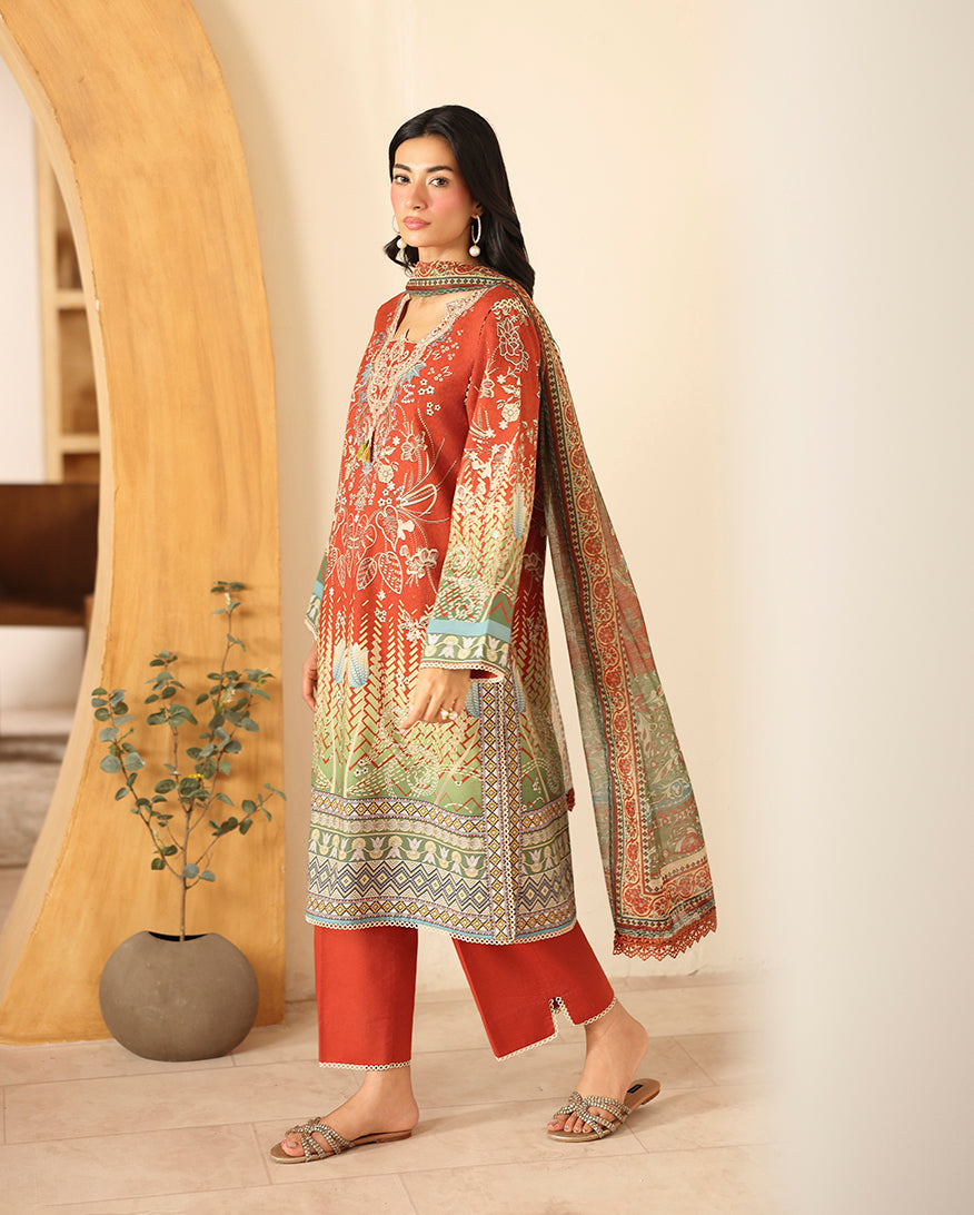 Pareesa Printed Cambric By Roheenaz