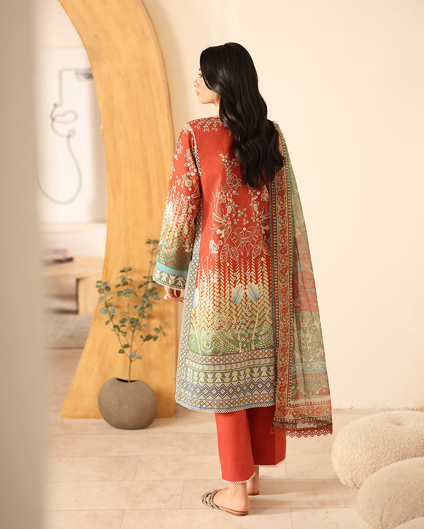 Pareesa Printed Cambric By Roheenaz