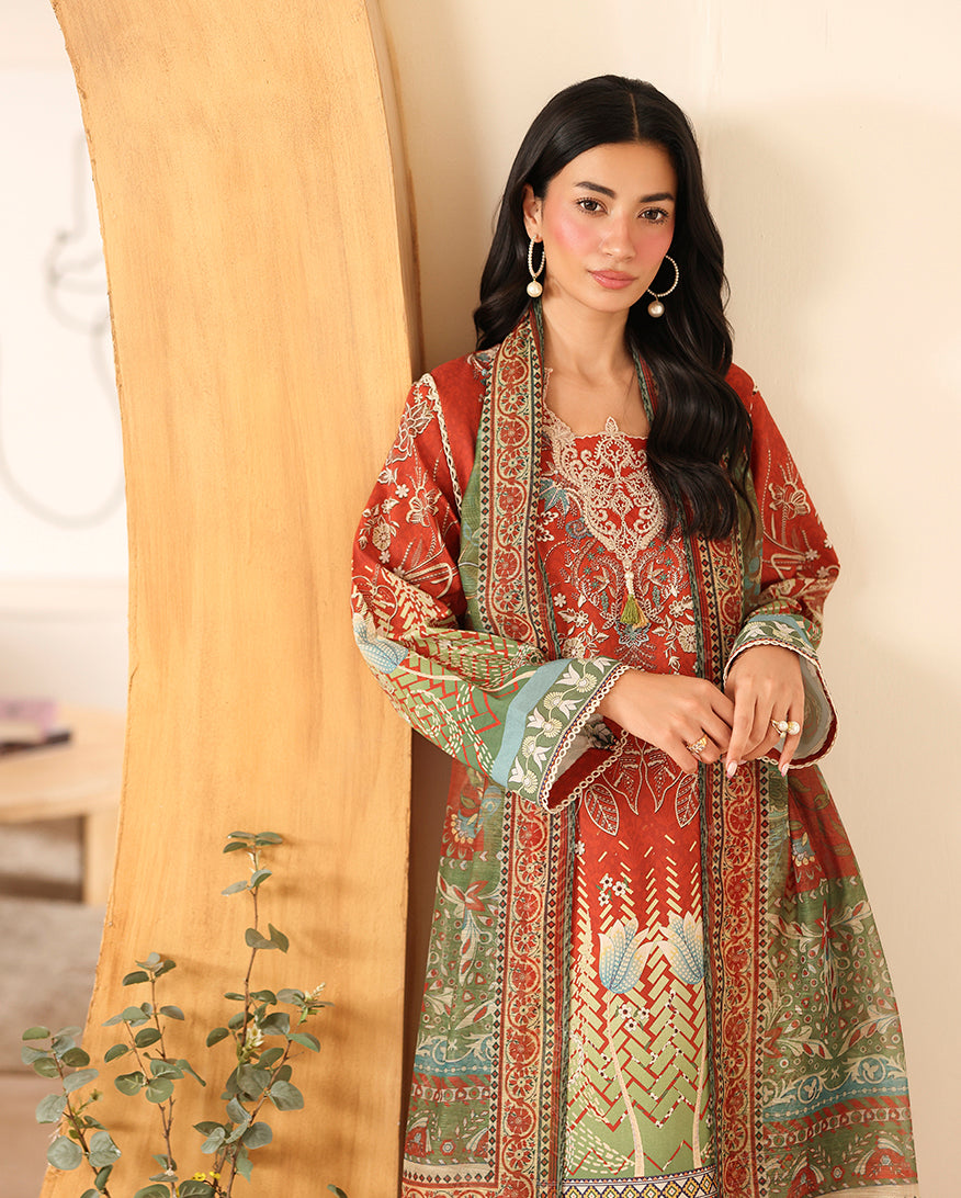 Pareesa Printed Cambric By Roheenaz