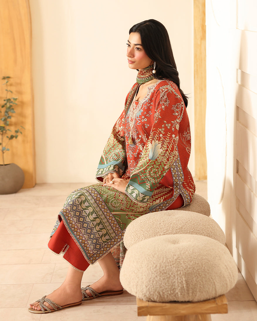Pareesa Printed Cambric By Roheenaz
