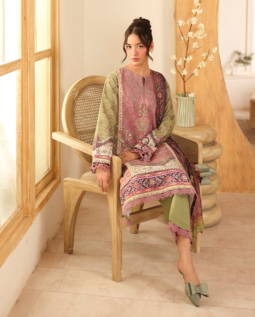 Pareesa Printed Cambric By Roheenaz