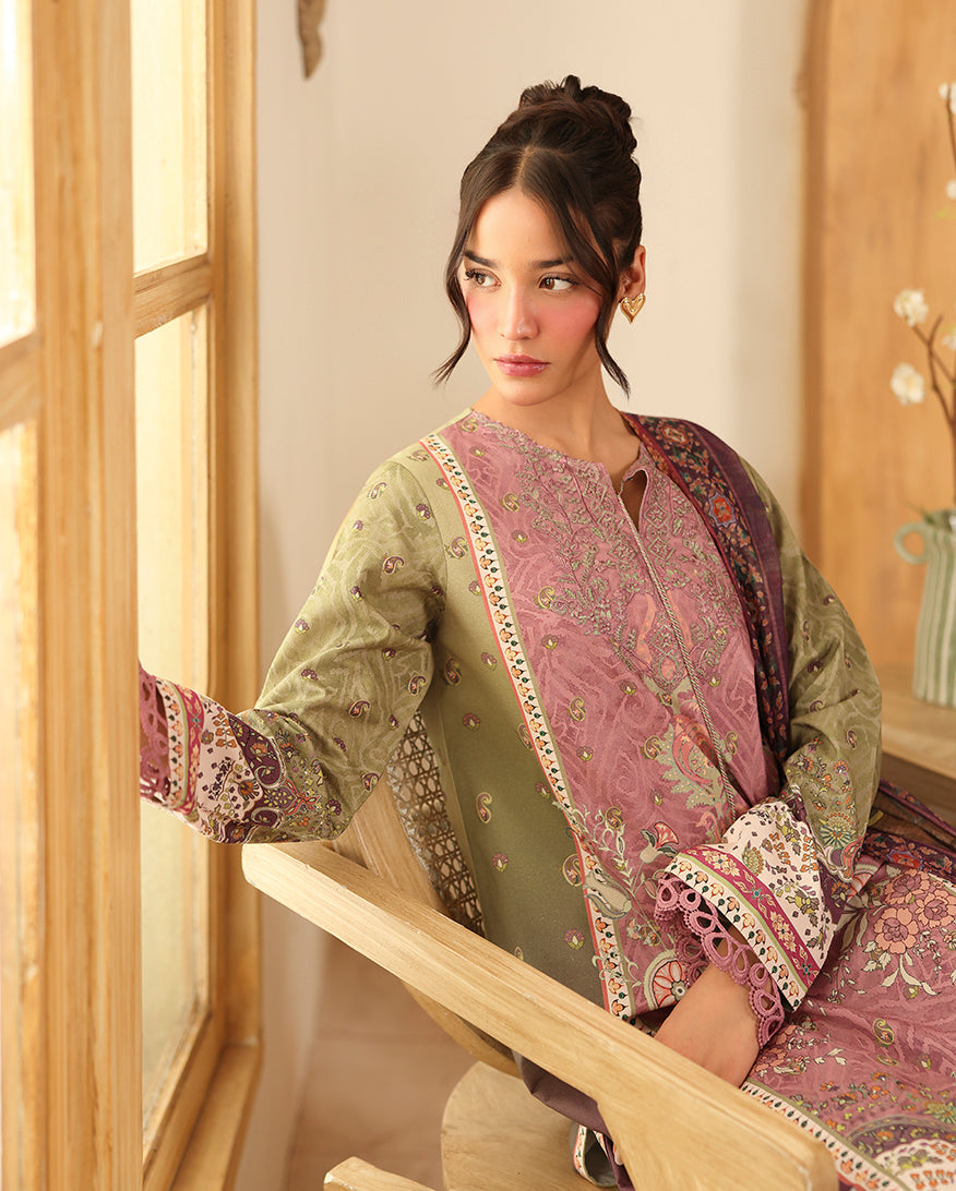 Pareesa Printed Cambric By Roheenaz