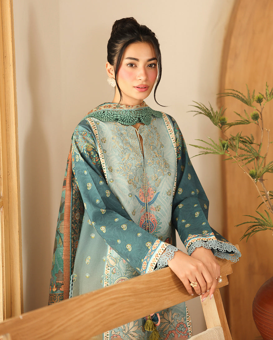 Pareesa Printed Cambric By Roheenaz