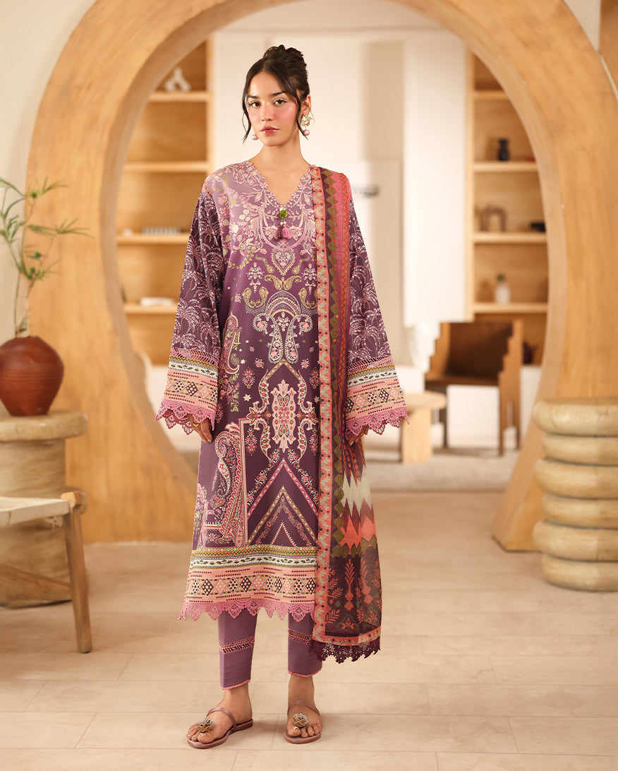 Pareesa Printed Cambric By Roheenaz