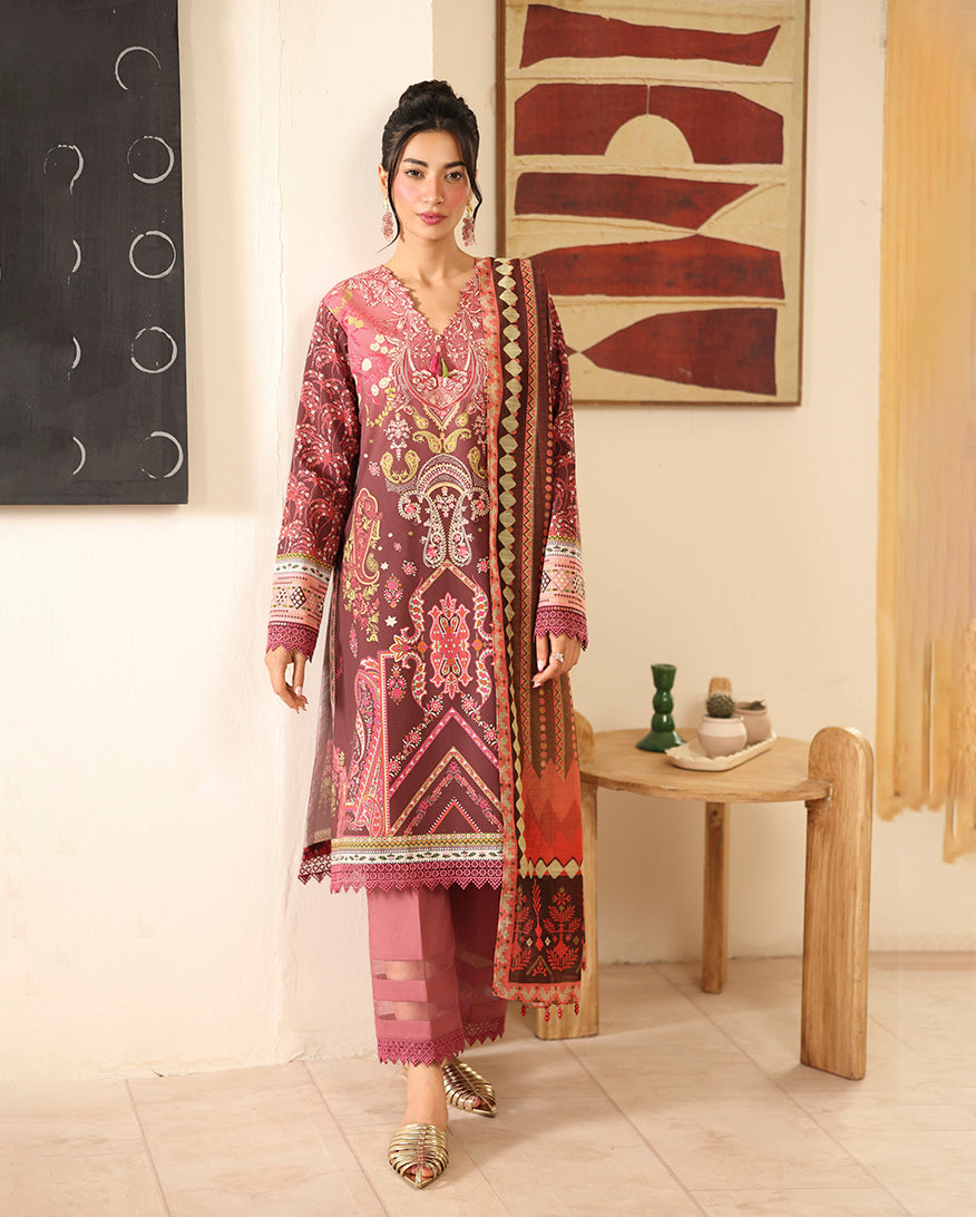 Pareesa Printed Cambric By Roheenaz