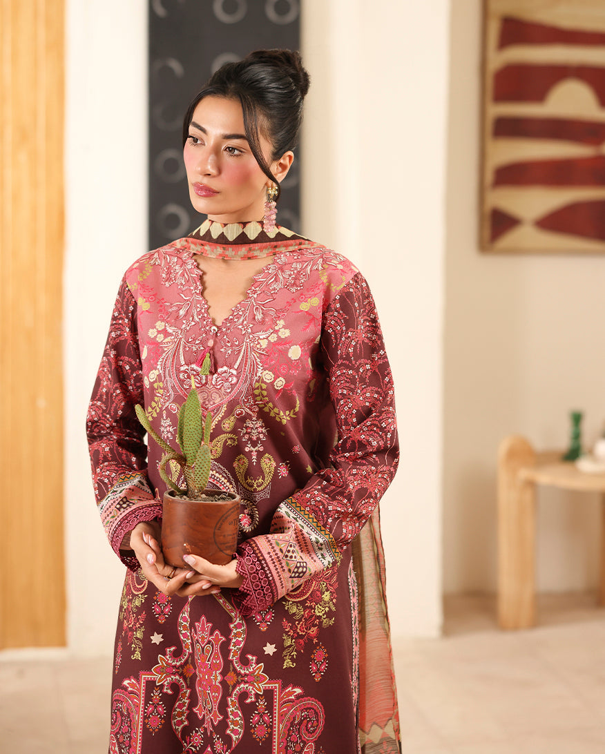 Pareesa Printed Cambric By Roheenaz