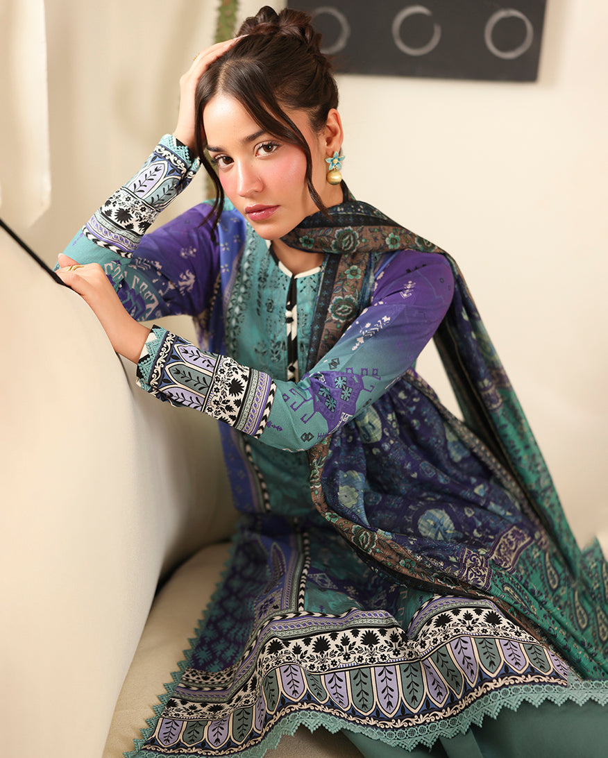 Pareesa Printed Cambric By Roheenaz