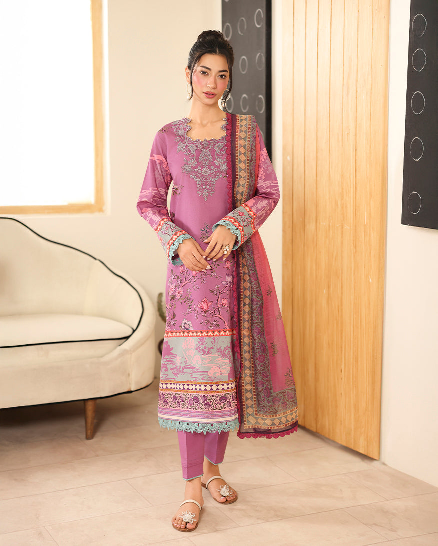 Pareesa Printed Cambric By Roheenaz