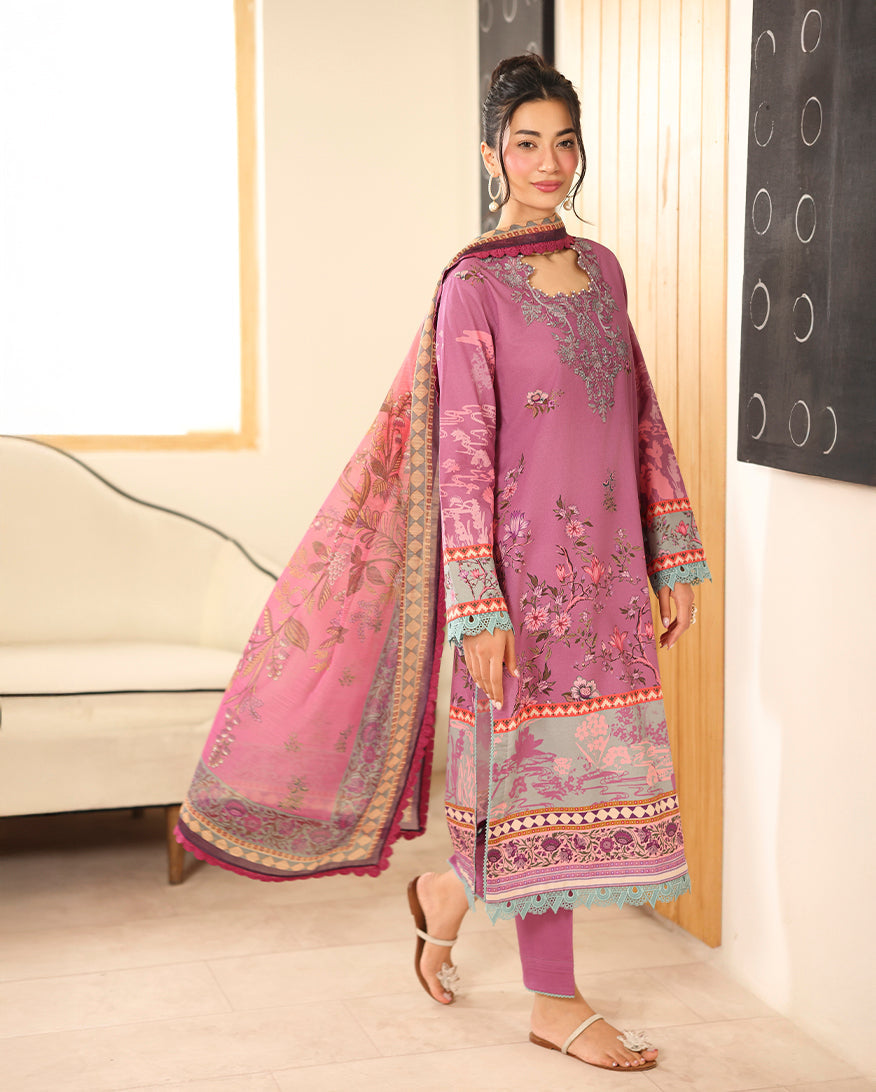Pareesa Printed Cambric By Roheenaz