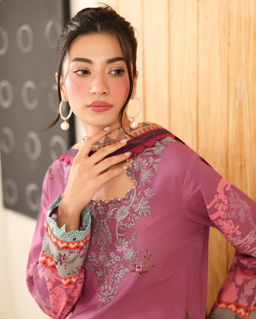 Pareesa Printed Cambric By Roheenaz