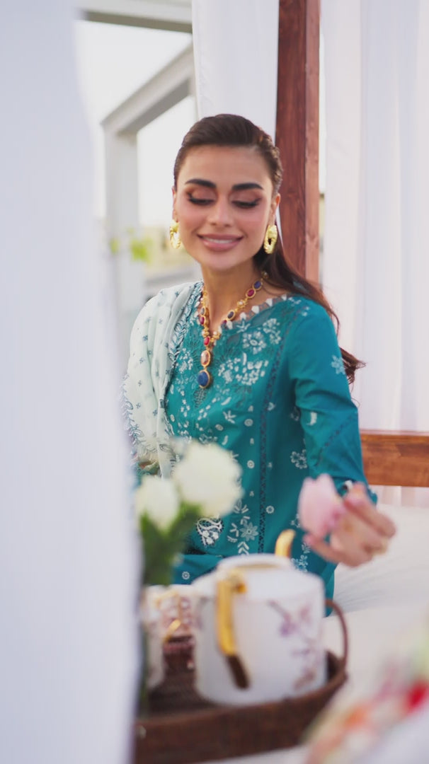 Qalamkar Chikankari Luxury Lawn 25