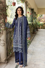 Farasha Bahaar Emb Lawn-D-01