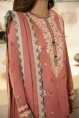 Zaha Embroidered Lawn Collection 24' (2B)