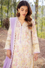 Zaha Embroidered Lawn Collection 24' (13A)