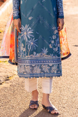Zaha Embroidered Lawn Collection 24' (5B)