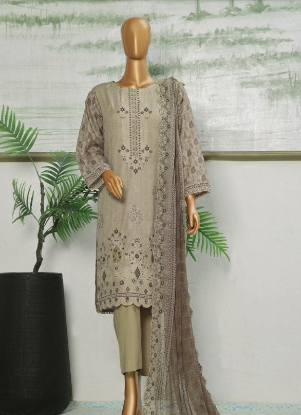 Riwayat Emb Stitched Lawn-D02