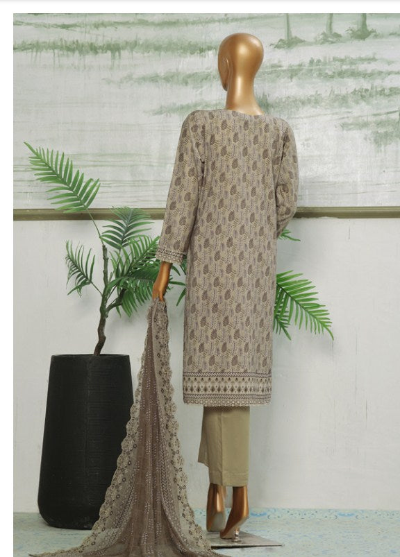 Riwayat Emb Stitched Lawn-D02