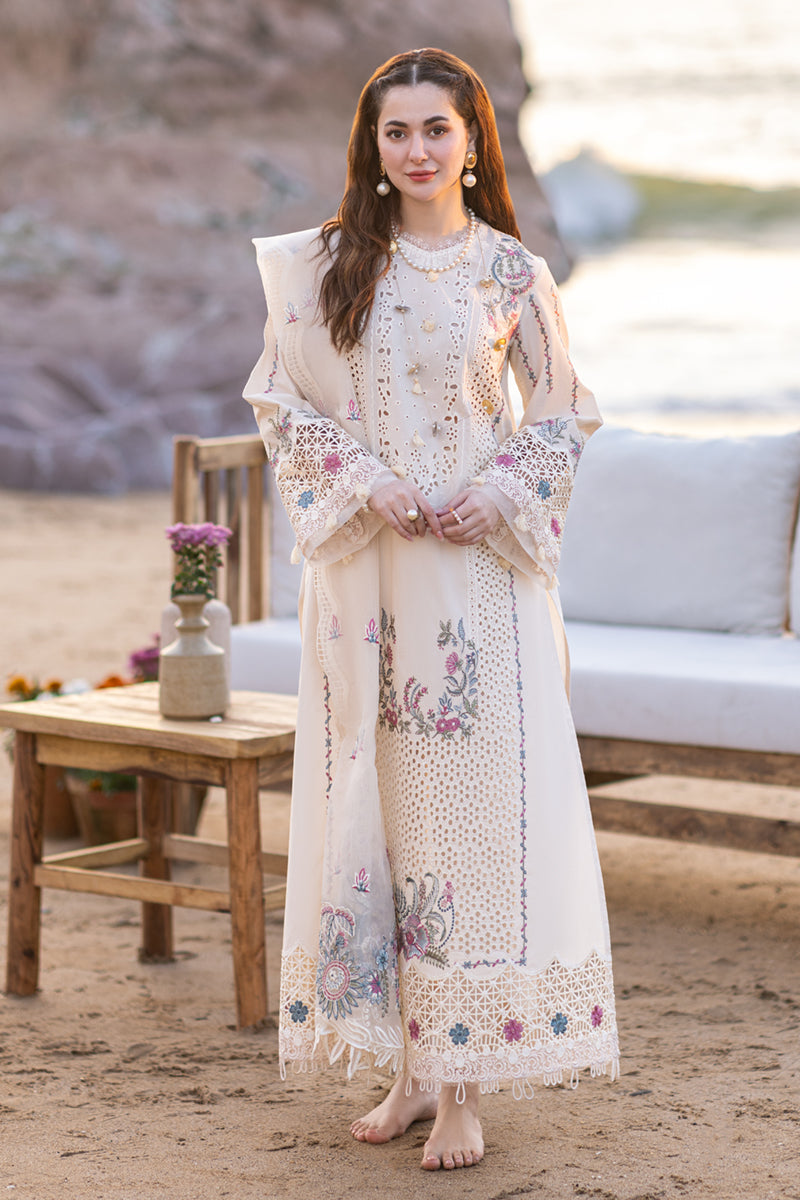 Qalamkar Sahil Kinare Luxury Embroidered Lawn Collection 09