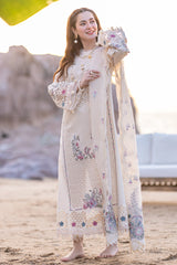 Qalamkar Sahil Kinare Luxury Embroidered Lawn Collection 09