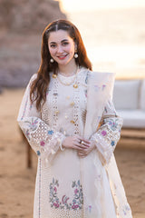 Qalamkar Sahil Kinare Luxury Embroidered Lawn Collection 09