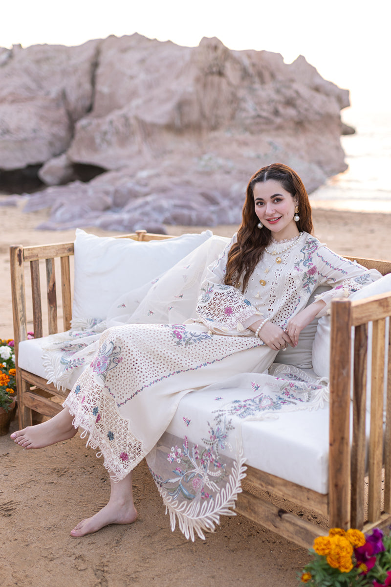 Qalamkar Sahil Kinare Luxury Embroidered Lawn Collection 09