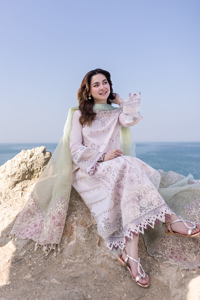 Qalamkar Sahil Kinare Luxury Embroidered Lawn Collection 08