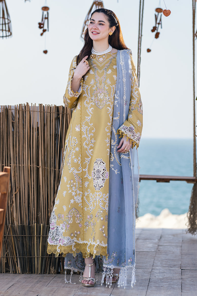 Qalamkar Sahil Kinare Luxury Embroidered Lawn Collection 03