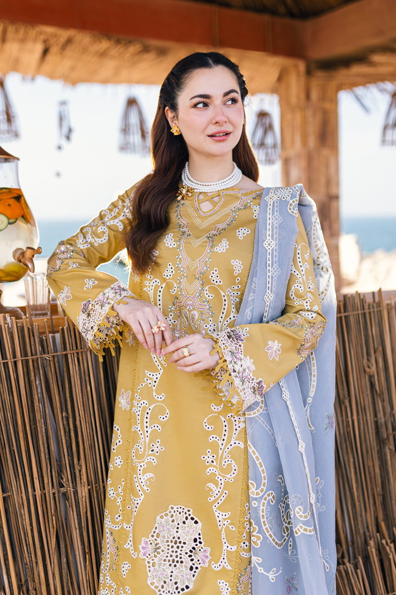 Qalamkar Sahil Kinare Luxury Embroidered Lawn Collection 03