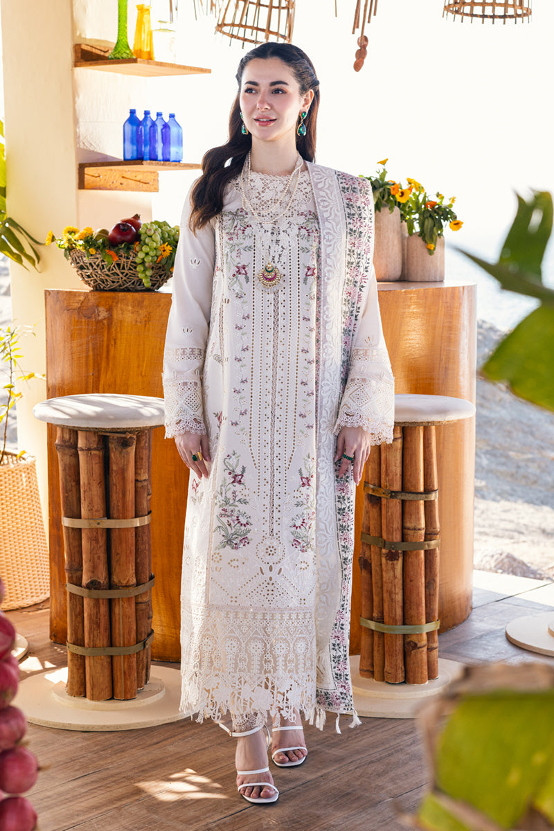 Qalamkar Sahil Kinare Luxury Embroidered Lawn Collection 12