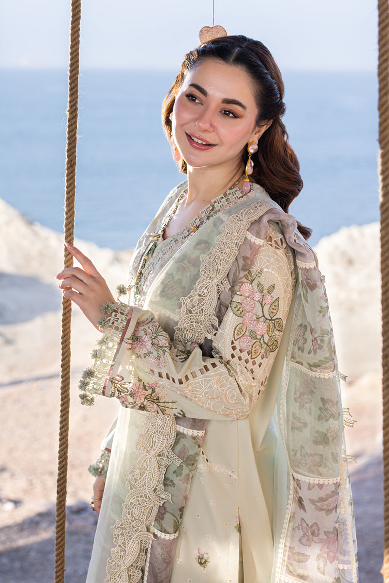 Qalamkar Sahil Kinare Luxury Embroidered Lawn Collection 15