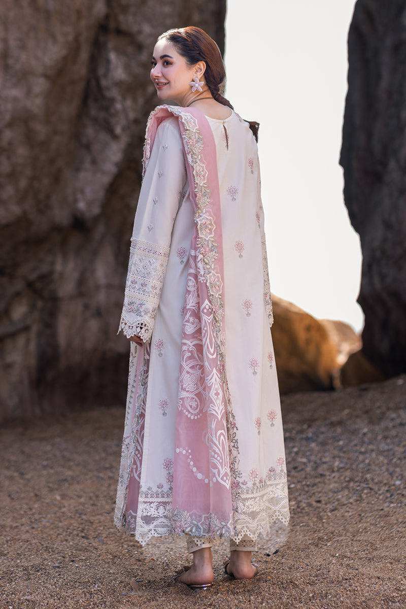 Qalamkar Sahil Kinare Luxury Embroidered Lawn Collection 13