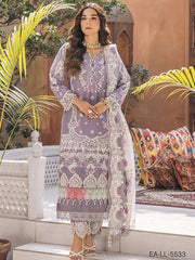 Eshaisha Luxury Lawn Collection 2025 Vol-01 (EA-LL-5533)