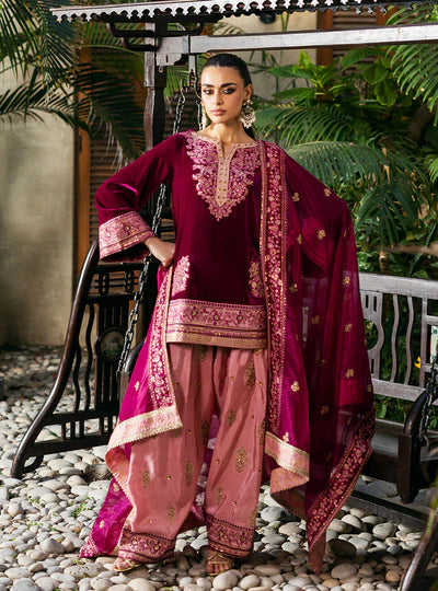 Zainab Chottani Velvet Unstitched 25