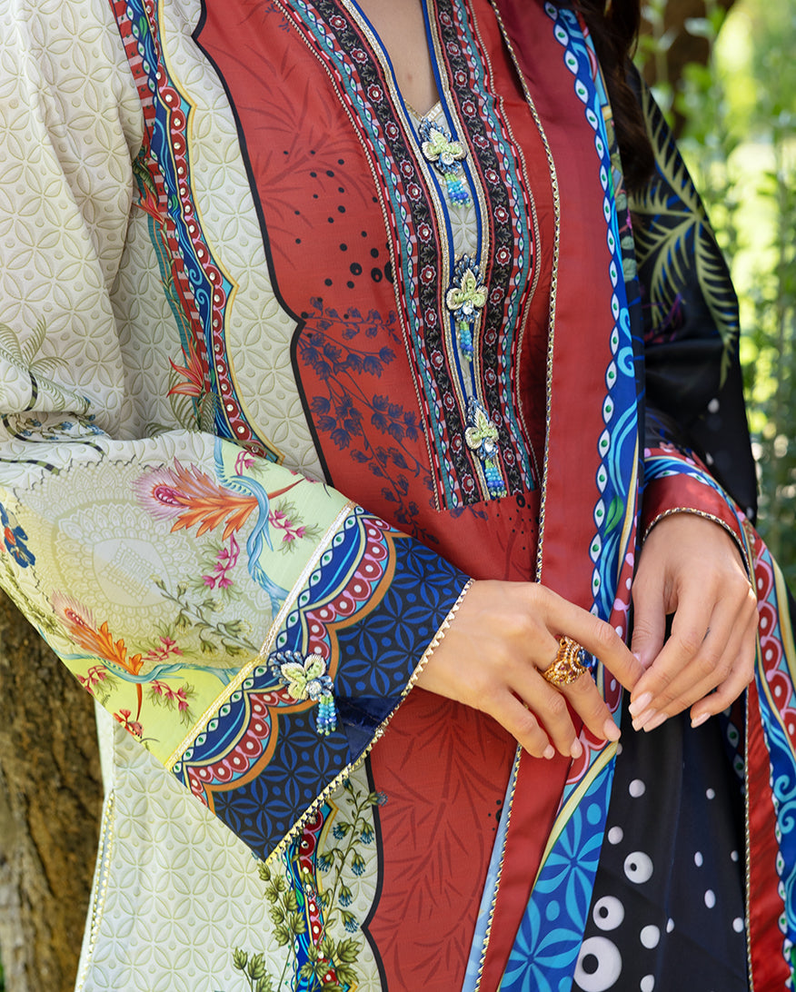 Nirvana Printed Silk Collection By Mushq