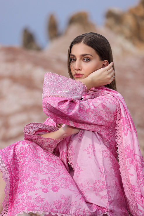 Afrozeh Ayzel Tropicana Luxury Embroidered Lawn Collection 24 (08)