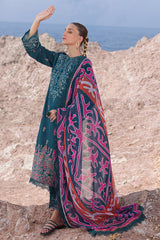 Afrozeh Ayzel Tropicana Luxury Embroidered Lawn Collection 24 (04)