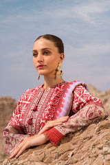 Afrozeh Ayzel Tropicana Luxury Embroidered Lawn Collection 24 (07)