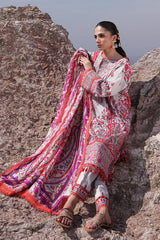 Afrozeh Ayzel Tropicana Luxury Embroidered Lawn Collection 24 (03)