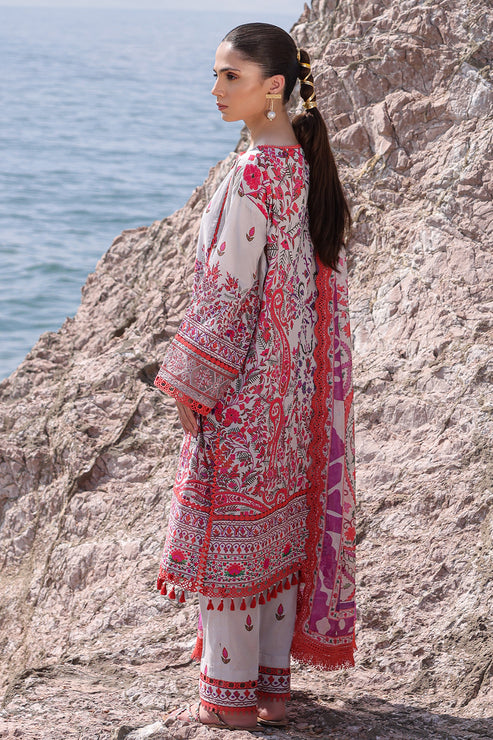 Afrozeh Ayzel Tropicana Luxury Embroidered Lawn Collection 24 (03)