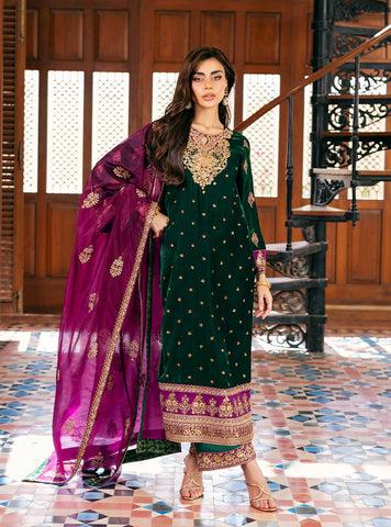 Zainab Chottani Velvet Unstitched 25