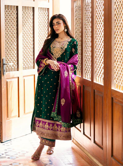 Zainab Chottani Velvet Unstitched 25