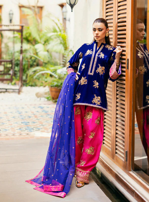 Zainab Chottani Velvet Unstitched 25
