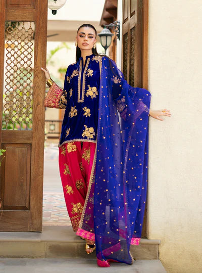 Zainab Chottani Velvet Unstitched 25