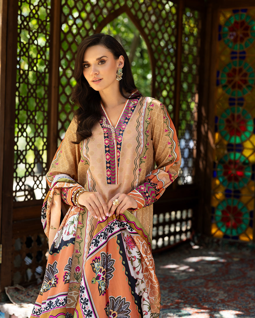 Nirvana Printed Silk Collection By Mushq