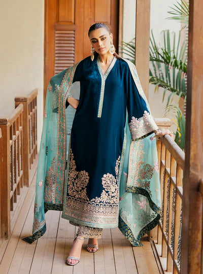 Zainab Chottani Velvet Unstitched 25