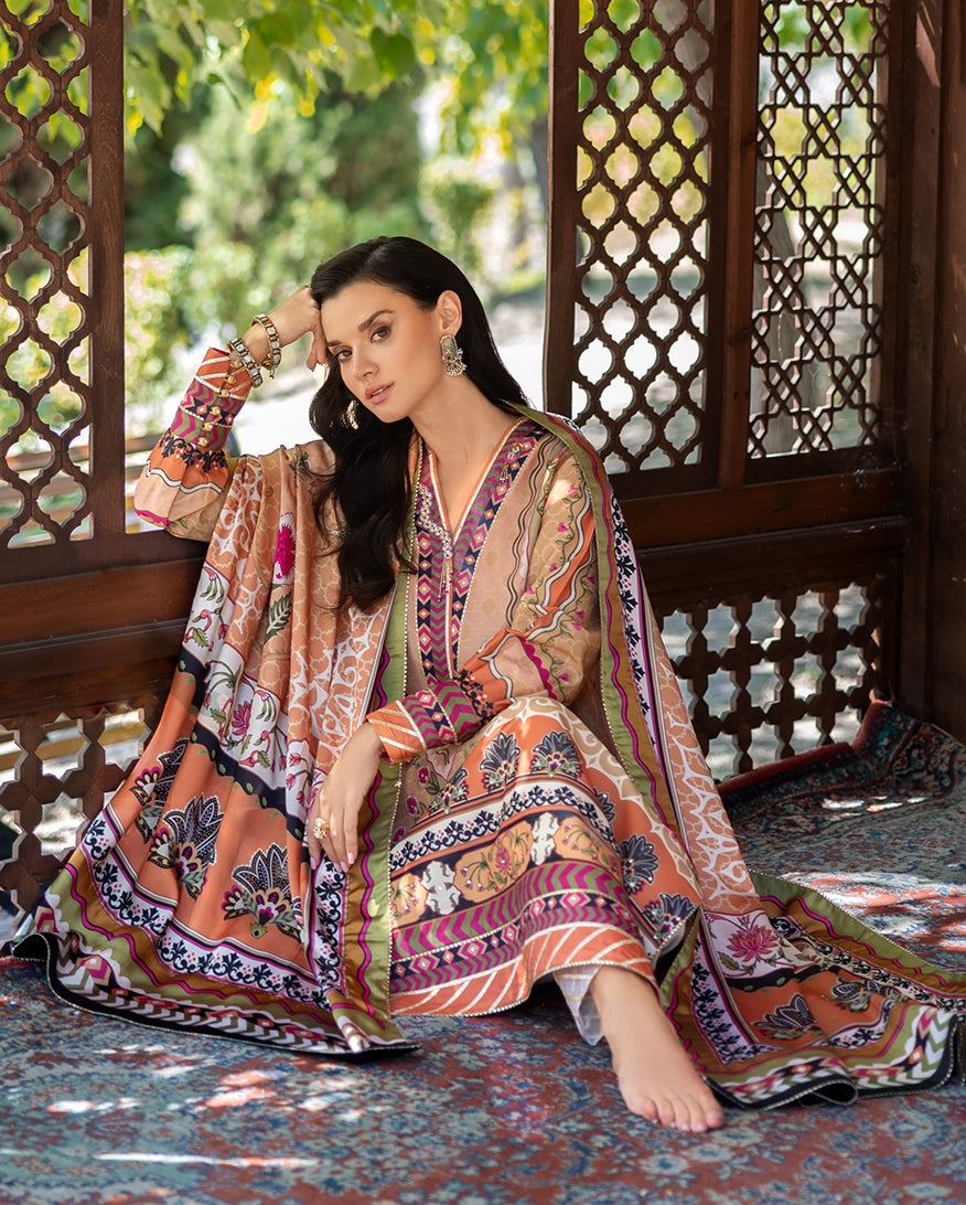 Nirvana Printed Silk Collection By Mushq