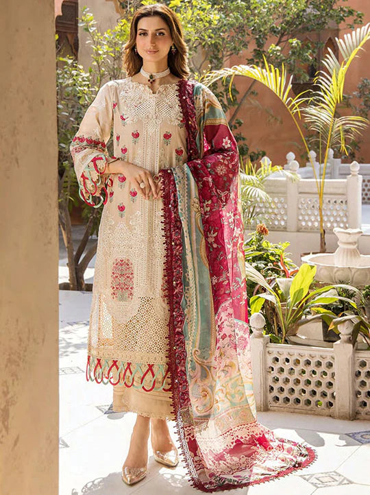 Eshaisha Luxury Lawn Collection 2025 Vol-01 (EA-LL-5535)