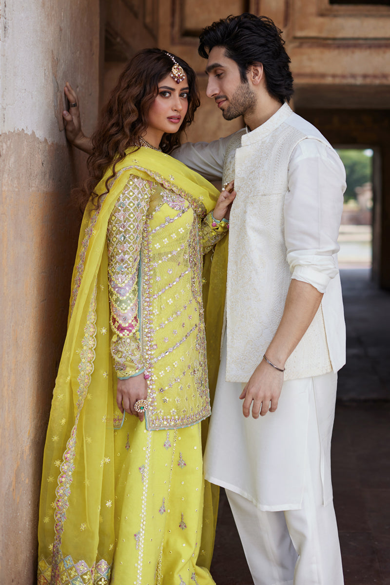 Qalamkar Shadmani Luxury Formals