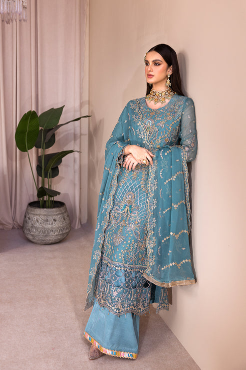 Romansiyyah Luxury Formal's Collection By Emaan Adeel 05